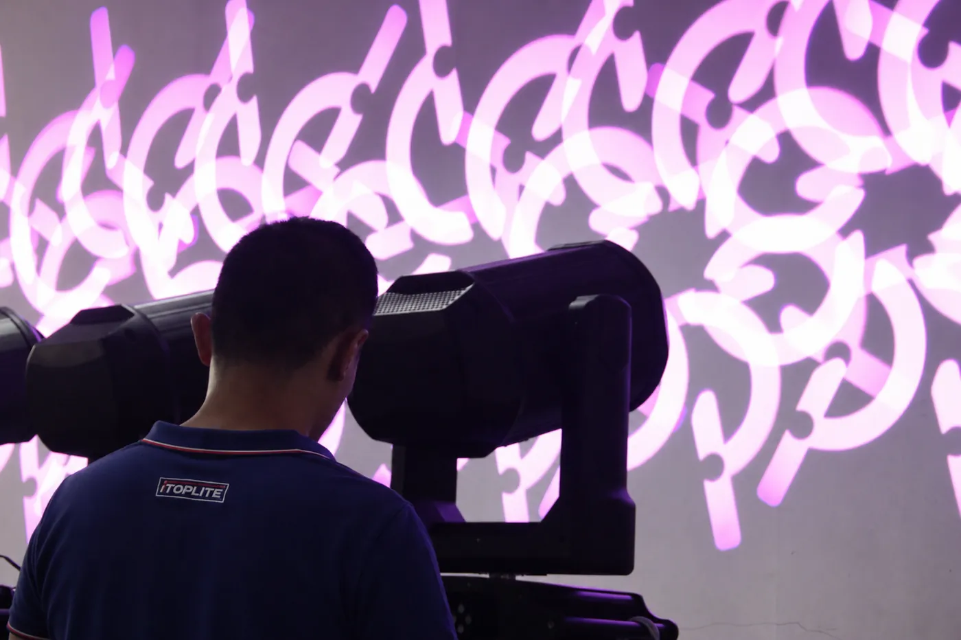 iTOPLITE optical testing in progress